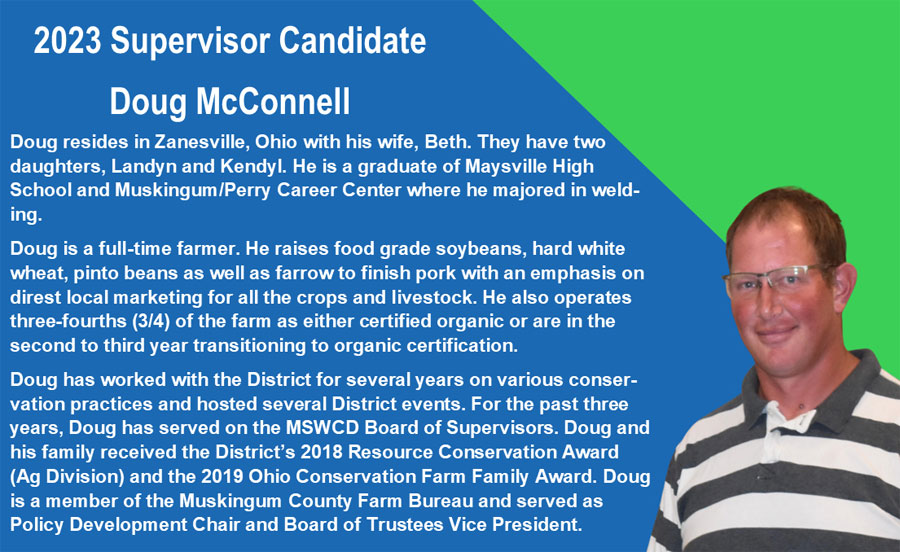 Candidate Doug McConnell